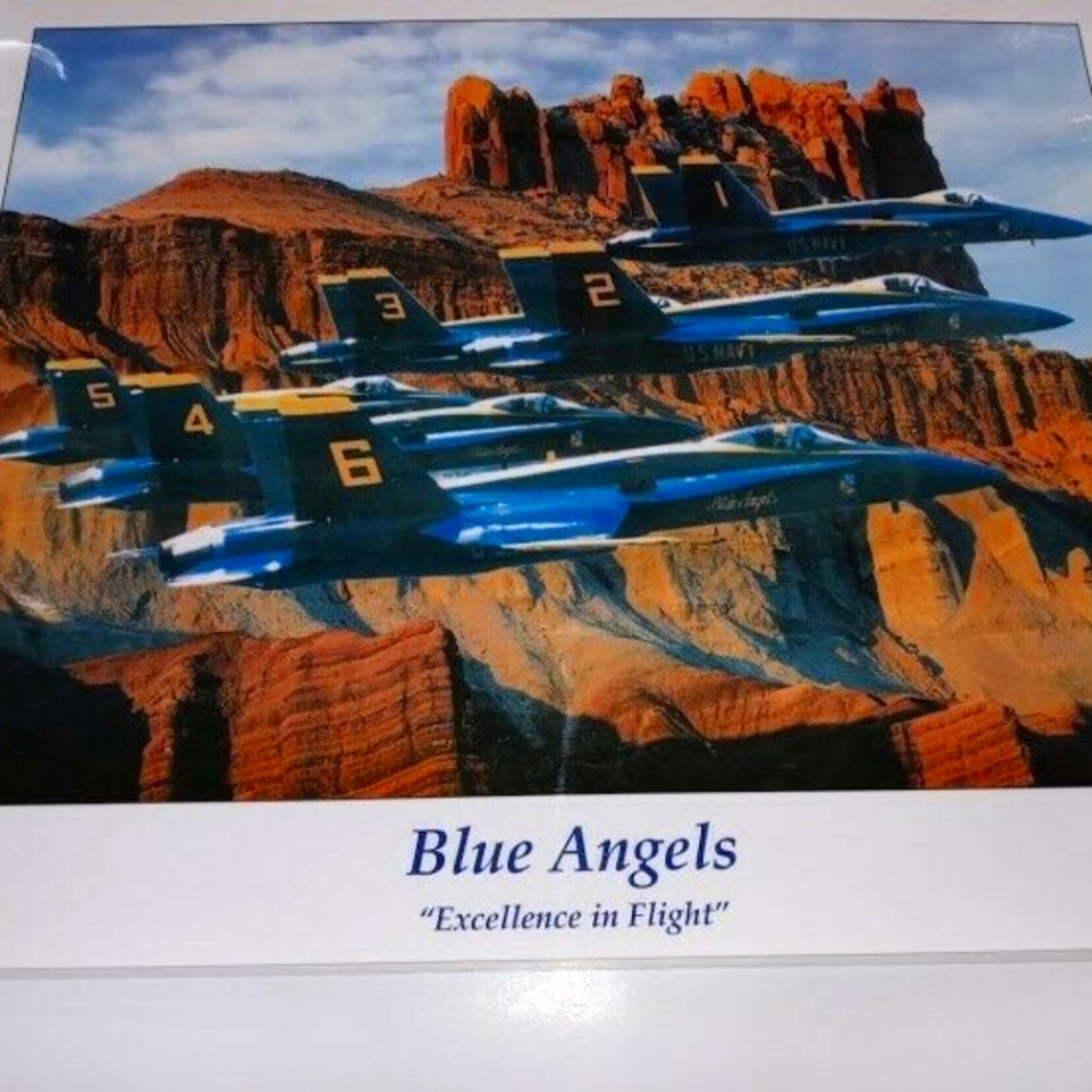 Blue Angels Flying Grand Canyon Skys